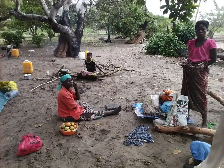 An activity from the Mãos Solidárias initiative